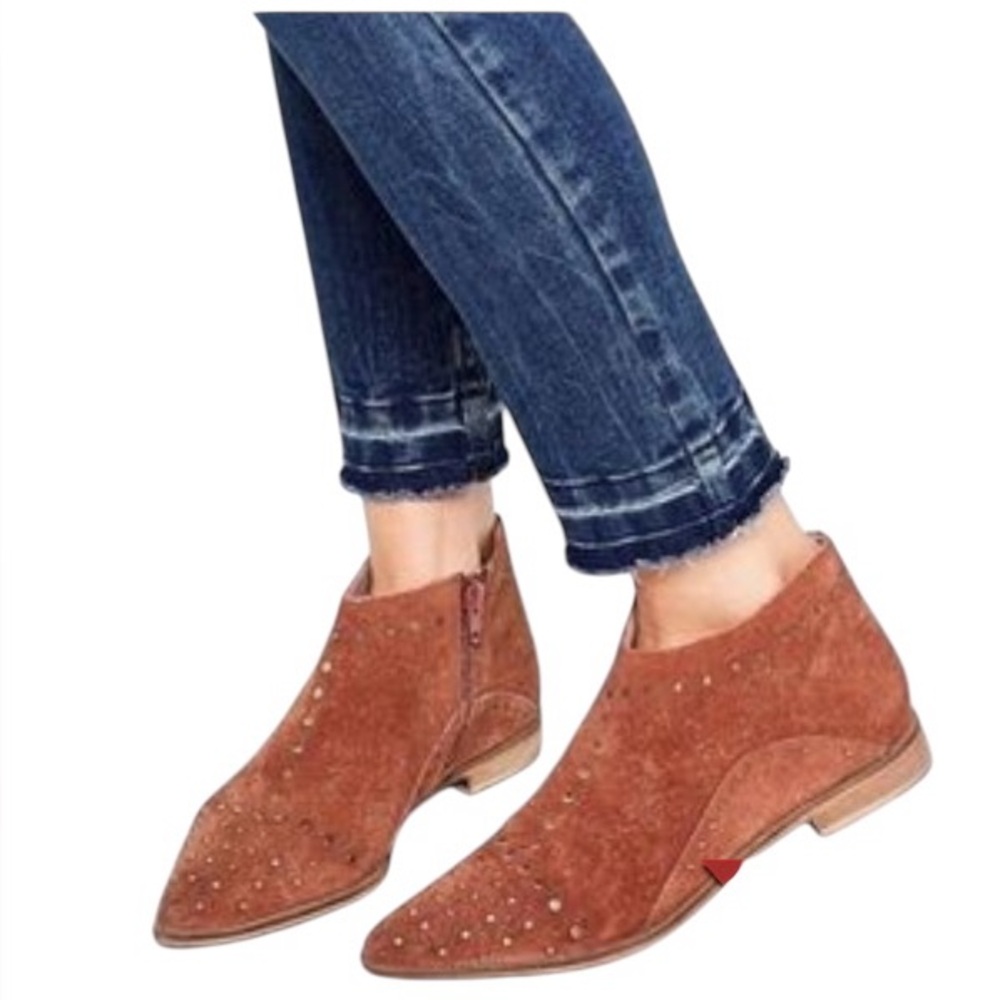 Free People Aquarian Ankle Boots Size 38